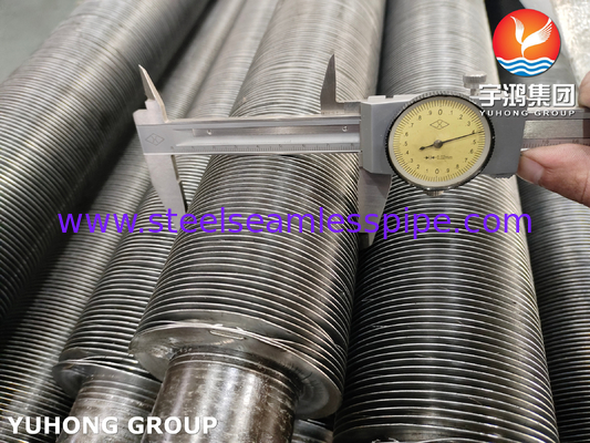 ASTM A210 ASME SA210 GR A1 알루미늄 핀과 탄소 강철 핀 튜브