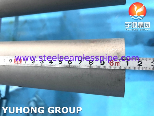 ASTM A789 UNS S32205 화학산업용 듀플렉스 스틸 톱리스 튜브