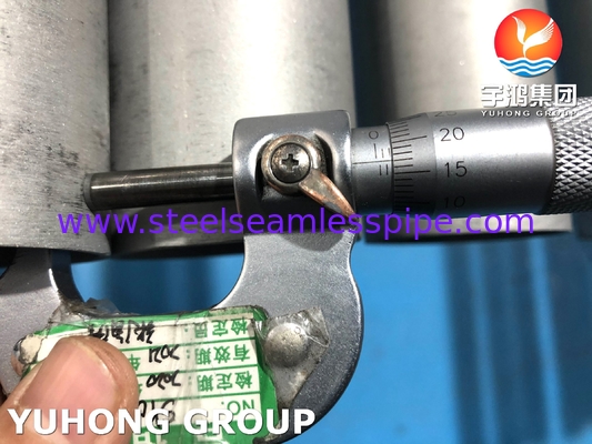ASTM A789 UNS S32205 화학산업용 듀플렉스 스틸 톱리스 튜브