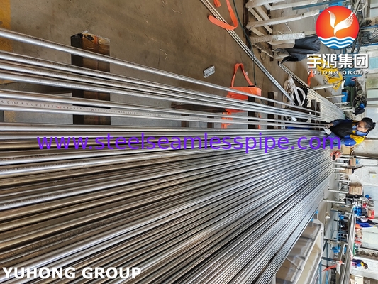 ASTM A269 TP316L 스테인리스 스틸 무縫管 밝은 앙일러 튜브