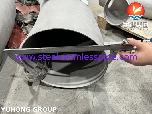 ASTM A403 WP316L-S 스테인리스 스틸 90도 굽기 사용자 정의 도면