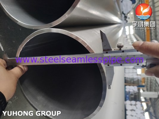 ASTM A928 UNS S32750 CL1 슈퍼 듀플렉스 스테인레스 스틸 파이프 EFW 용접 파이프