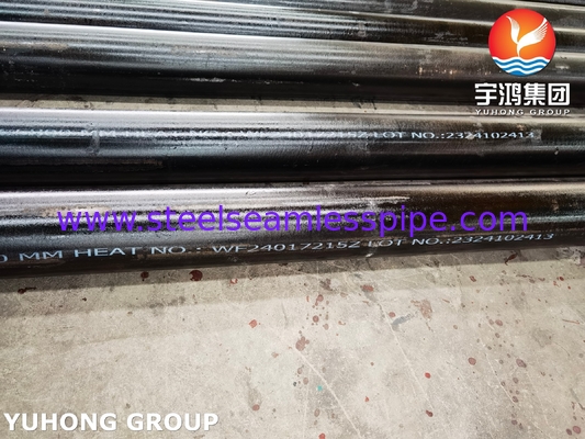 ASTM A335 P22 블랙 페인팅 알로이 스틸 톱리스 파이프 2.25Cr-1Mo