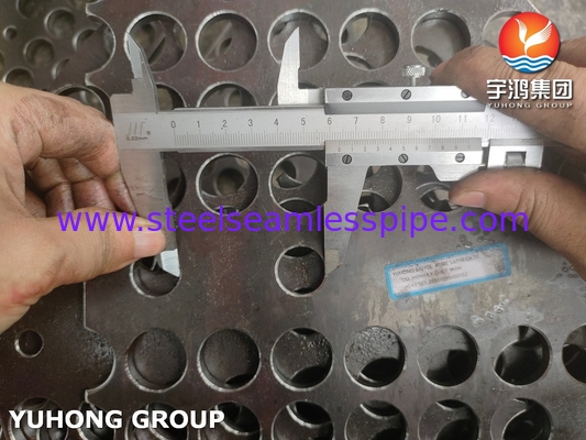 ASME SA516 열 교환기 70급 탄소 강철 바플 플레이트 NACE MR0175 준수