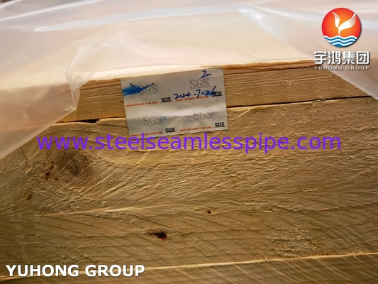 C68700 구리 합금 무縫管 ASTM B111 열 교환기용 SGS 승인