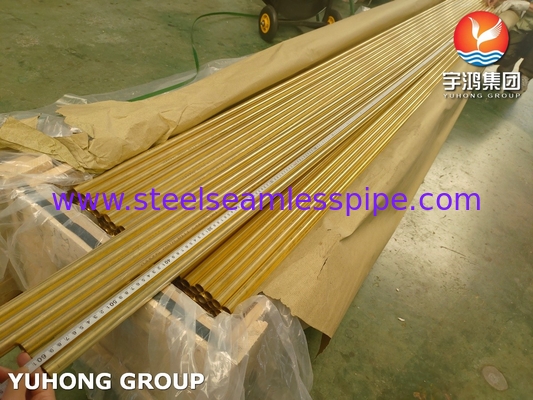 ASTM B111 / ASME SB111 C44300 구리 합금 튜브