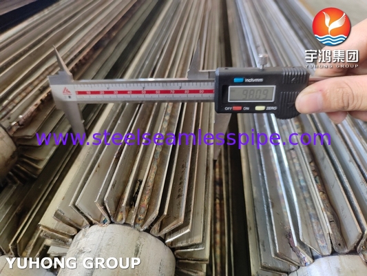 ASTM A106 A333 A179 A210, P5 P11 P22 P9, 길쭉한 핀 튜브