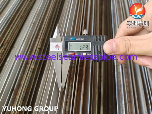 ASTM A106 A333 A179 A210, P5 P11 P22 P9, 길쭉한 핀 튜브