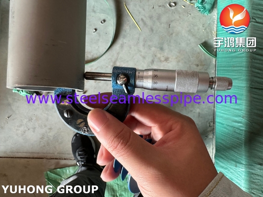 ASME SA213 TP316L 전력 발전소용 스테인리스 스틸 무縫管