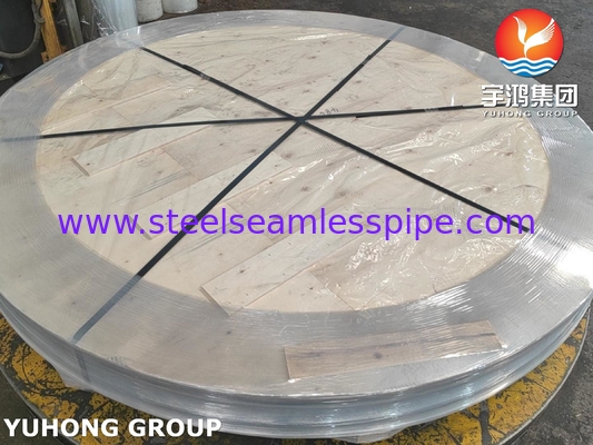 ASME SA516 70N 등급 탄소강 디스크 가조 원형판 압력 용기