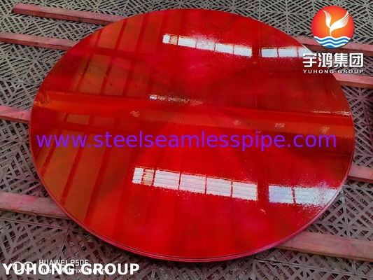 ASME SA516 70N 등급 탄소강 디스크 가조 원형판 압력 용기