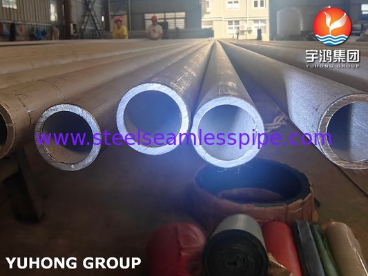 스테인리스 스틸 튜브 ASME SA213 ASTM A213 오일 장비 용 용품으로 구운 및 구운 밝은 구운