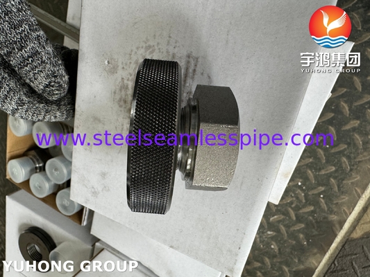 A105 탄소 강철 부착 스레드 헥스 헤드 플러그 ASTM A105 ASME B16.11