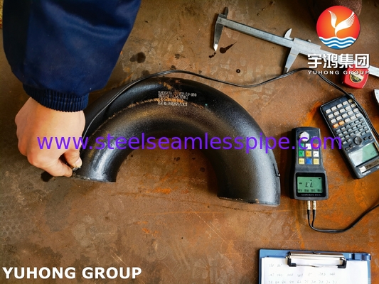합금강 파이프 부착장 ASTM A234 WP22 180° LR U BEND