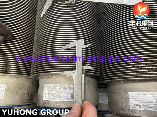 ASME SA106 GRADE B 탄소제철 수직 핀 파이프