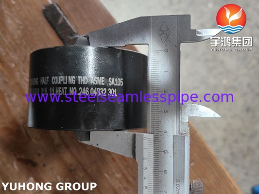 스테인리스 스틸 가조 피팅 ASME SA105 B16.11 3000 NPT 반 결합 B16.11 표준