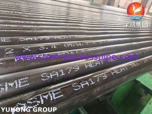 ASTM A179 추운 수직 탄소 강철 파이프 CDS 열 교환 파이프