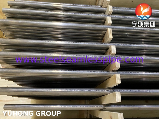 ASME SB163 UNS N04400 니켈 구리 합금 열 교환 튜브 모넬 400 U 튜브