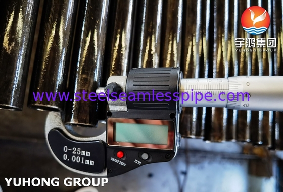19.05MM SA179 펌프 튜브 ASME SA179 스트립퍼 피드 바닥 교환기
