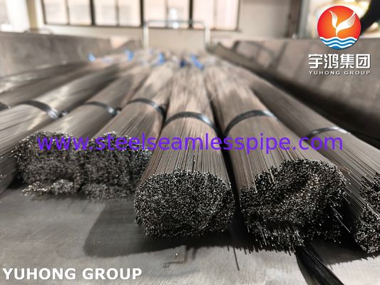 SUS304 의료기기용 밝은 앙일 스테인레스 스틸 모세관 파이프 ISO9626