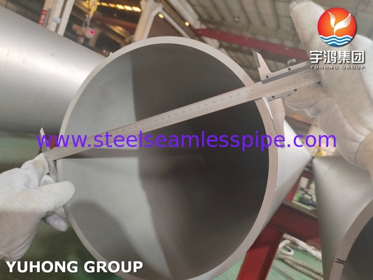 ASTM A312 TP316L 스테인리스 스틸 무선 파이프 오일 가스 석유화학 정제 공장 응용을 위해 오리 및 아닐