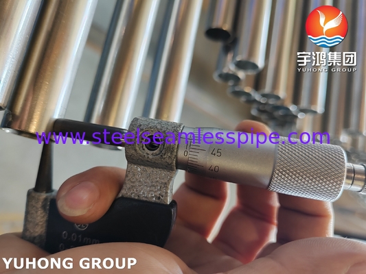 ASTM A269 TP316L 스테인리스 스틸 무선 튜브, 보일러, 열 교환기 응용을위한 밝은 앙일