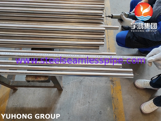 ASTM A269 TP316L 스테인리스 스틸 무선 튜브, 보일러, 열 교환기 응용을위한 밝은 앙일