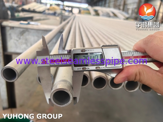 ASTM A213 TP304 304H 304L 스테인리스 스틸 열 교환 튜브