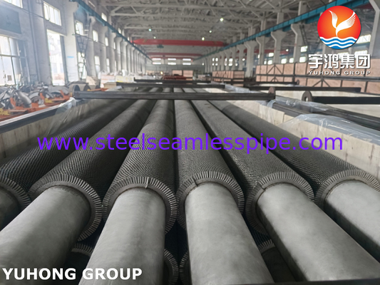 발전소 HRSG 시스템용 HFW 톱니형 핀 튜브 ASTM A312 TP304H 공급업체