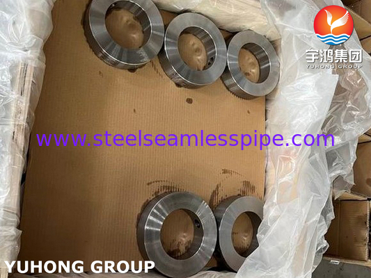 혈액 반지 ASME SA105 탄소 강철 플랜지 B16.5 식품 가공용