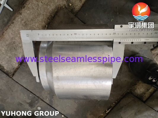 ASME SA105N 열 교환기에 탄소 강철 자강 노즐