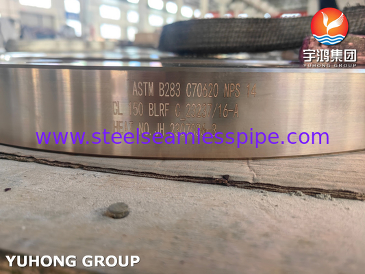 ASTM B283 UNS C70620 구리 니켈 합금 플랜지 가조 블라인드 플랜지 BLRF
