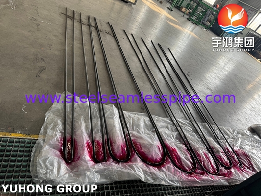 ASME SA209 T1a 무선 탄소 몰리브덴 U 굽기 튜브 열 교환 튜브