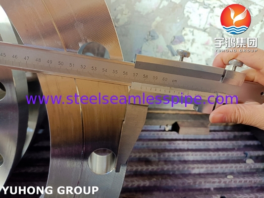 ASTM A182 F904L / UNS N08904 스테인리스 스틸 슬라이드 온 플랜지 B16.5 SORF 플랜지