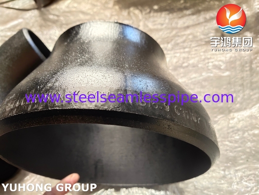 ASTM A234 WP5 CL1 / CL3 합금 강철 외진 환기 B16.9 BW 파이프 피팅