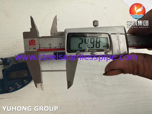 ASTM A269 TP316 스테인리스 스틸 용접형 모세혈관 파이프 1.8*25mm 고정도 파이프
