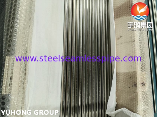 ASTM A249 / ASME SA249 TP304 스테인리스 스틸 용접 튜브 열 교환 튜브