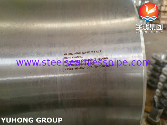 ASME SA182 F11 Cl.2 열 교환기에 대한 전방 채널