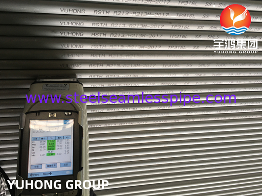 ASTM A213 TP316 TP316L 스테인리스 스틸 튜브 제조업체