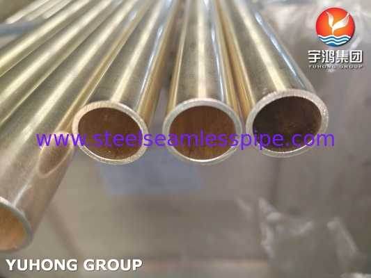 ASME SB111 C44300 열 교환기용 수직 구리 파이브 구리 파이브