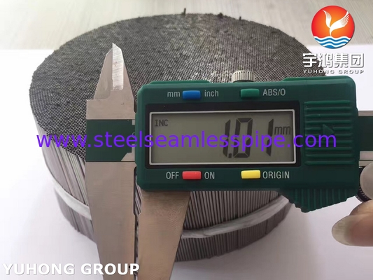 SUS304 SUS316, 일회용 의료 바늘 용품을 위한 스테인리스 스틸 모세관 1*50MM