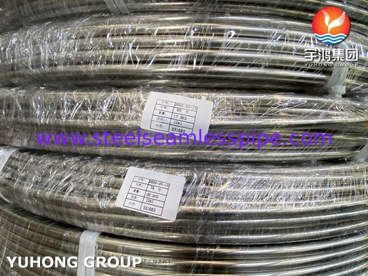 ASTM A269 TP316L 스테인리스 스틸 코일 시우스리스 튜브 NACE MR0175 준수