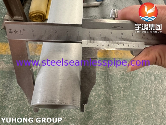ASTM A790 S32750 듀플렉스 스틸 무선 파이프 콘덴서 및 냉각 시스템