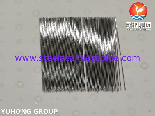 30G SUS304 스테인리스 스틸 치과 바늘 튜브, 두 개의 끝 톱니, 0.3 x 36MM