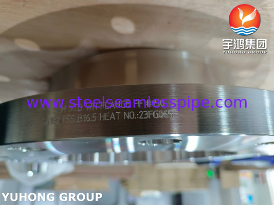 ASTM A182 F55 WNFF 플랜지 B16.5 슈퍼 듀플렉스 스틸 S32760 웰드 넥 플랜지