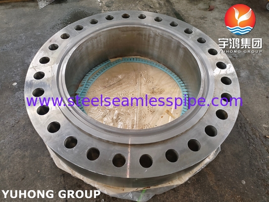 ASME SA266 Gr.2N 탄소 강철 도장 압력 용기용 강철 체구 플랜지