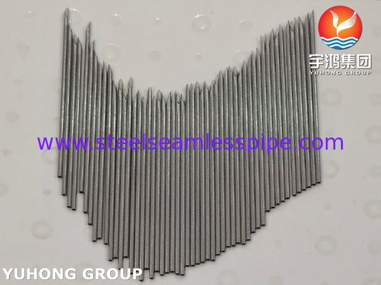 21G SUS304 스테인리스 스틸 트리 비벨드 나비 정액 투브 0.8*34MM
