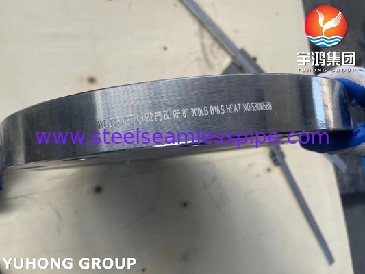 ASTM A182 F5 오리피스 웨일드 넥 RF 플랜지 B16.5 탁월한 고온을 위해