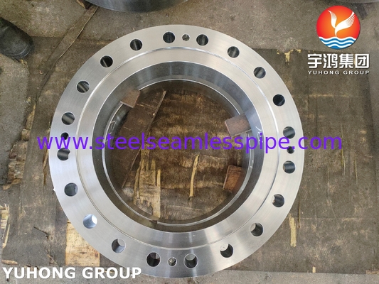 ASME SA336 F11 CL2 합금 강철 가공 압력 용기 플랜지 파이프 사이드 플랜지