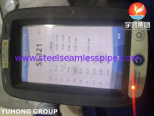 180° SR 팔꿈치 스테인리스 스틸 피팅 ASTM A403 B16.9 파이프 시스템용